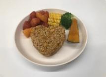 菠萝咕咾肉时蔬饭